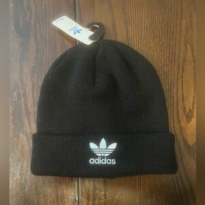 Adidas Women’s Black Trefoil Beanie